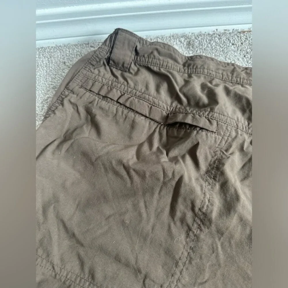 Columbia Mens Titanium Omni Dry Brown Tan Shorts Size XXL Titanium Omni Dry